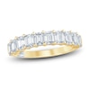 Thumbnail Image 0 of Pnina Tornai Lab-Created Diamond Anniversary Band 2 ct tw Emerald 14K Yellow Gold