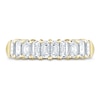 Thumbnail Image 3 of Pnina Tornai Lab-Grown Diamond Anniversary Band 2 ct tw Emerald 14K Yellow Gold