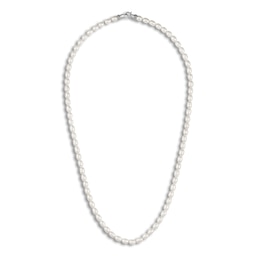 1933 by Esquire Men's Freshwater Cultured Pearl Necklace Sterling Silver 20"