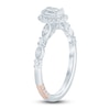Thumbnail Image 1 of Pnina Tornai Diamond Engagement Ring 3/4 ct tw Oval/ Round Platinum