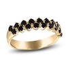 Thumbnail Image 0 of Black Diamond Ring 1 ct tw Round 14K Yellow Gold