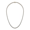 Thumbnail Image 1 of Black Diamond Tennis Necklace 7-1/2 ct tw Round 14K Yellow Gold 17"