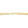 Thumbnail Image 2 of Hollow Bismark Chain Bracelet 14K Yellow Gold 7.25" 4.7mm