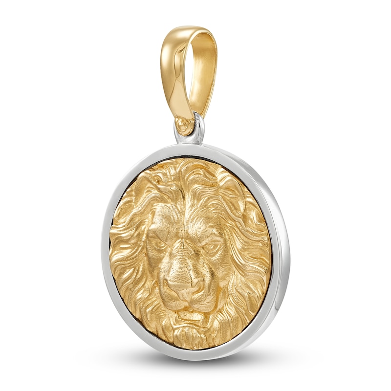 Dog Tag Charm 14K Yellow Gold