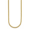 Thumbnail Image 2 of High-Polish Wheat Chain Necklace 24K Yellow Gold 18" 4.0mm