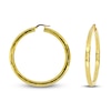 Thumbnail Image 0 of Diamond-Cut Hoop Earrings 14K Yellow Gold