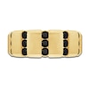 Thumbnail Image 3 of Men's Black Diamond Ring 1 ct tw Round 14K Yellow Gold