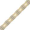 Thumbnail Image 3 of Men's Triple-Row Diamond 5 ct tw 14K Yellow Gold
