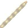 Thumbnail Image 4 of Men's Triple-Row Diamond 5 ct tw 14K Yellow Gold