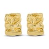 Thumbnail Image 1 of Sculpted Rectangle Earrings 14K Yellow Gold 20.4mm