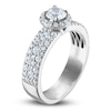 Thumbnail Image 2 of Vera Wang VOW Round-Cut Diamond Halo Engagement Ring 1-1/2 ct tw 14K White Gold