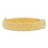 Thumbnail Image 1 of Italia D'Oro Basket Weave Bangle Bracelet 14K Yellow Gold