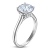 Thumbnail Image 2 of Round-Cut Lab-Grown Diamond Solitaire Plus Engagement Ring 2-5/8 ct tw Platinum (VS2/F)