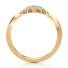 Thumbnail Image 2 of J'Lure Lab-Grown Diamond Scalloped Wedding Band 1/8 ct tw 18K Yellow Gold