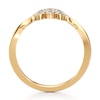 Thumbnail Image 2 of J'Lure Lab-Grown Diamond Scalloped Wedding Band 1/8 ct tw 18K Yellow Gold