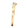 Thumbnail Image 3 of J'Lure Lab-Grown Diamond Scalloped Wedding Band 1/8 ct tw 18K Yellow Gold