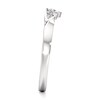 Thumbnail Image 3 of J'Lure Lab-Created Diamond Scalloped Wedding Band 1/5 ct tw 18K White Gold