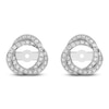 Thumbnail Image 3 of Lab-Grown Diamond Twist Earring Jackets 1/3 ct tw ct tw 10K White Gold (Jacket Only)