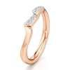 Thumbnail Image 4 of J'Lure Lab-Created Diamond Wedding Band 1/6 ct tw 18K Rose Gold