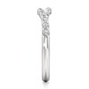 Thumbnail Image 3 of J'Lure Lab-Grown Diamond Contour Wedding Band 1/4 ct tw 18K White Gold