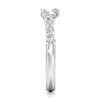 Thumbnail Image 3 of J'Lure Lab-Grown Diamond Contour Wedding Band 1/3 ct tw 18K White Gold