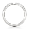 Thumbnail Image 2 of J'Lure Lab-Created Diamond Contour Wedding Band 1/3 ct tw 18K White Gold
