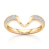 Thumbnail Image 1 of J'Lure Lab-Grown Diamond Contour Wedding Band 1/6 ct tw 18K Yellow Gold