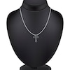 Thumbnail Image 3 of Pnina Tornai Black Diamond Cross Necklace 5/8 ct tw 14K White Gold 18"