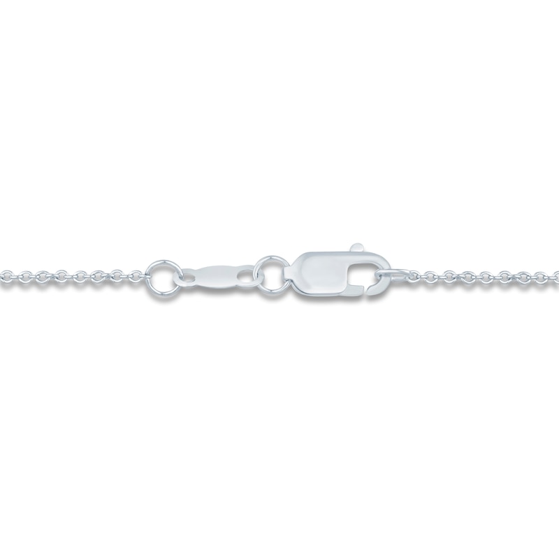 Main Image 5 of Pnina Tornai Black Diamond Cross Necklace 5/8 ct tw 14K White Gold 18"