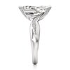 Thumbnail Image 3 of J'Lure Leaf Step-Cut Lab-Created Diamond Bypass Engagement Ring 2-1/6 ct tw 18K White Gold
