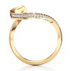 Thumbnail Image 2 of J'Lure Lab-Grown Diamond Contour Wedding Band 1/6 ct tw 18K Yellow Gold