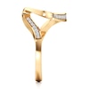 Thumbnail Image 3 of J'Lure Lab-Grown Diamond Contour Wedding Band 1/6 ct tw 18K Yellow Gold