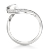 Thumbnail Image 2 of J'Lure Lab-Grown Diamond Contour Wedding Band 1/5 ct tw 18K White Gold