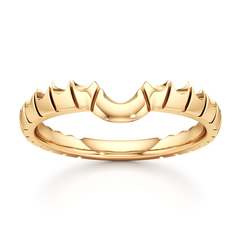 Main Image 1 of J'Lure Contour Wedding Band 18K Yellow Gold