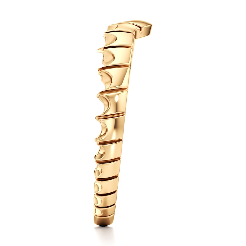 Main Image 3 of J'Lure Contour Wedding Band 18K Yellow Gold