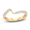 Thumbnail Image 1 of J'Lure Lab-Grown Diamond Contour Wedding Band 1/3 ct tw 18K Yellow Gold