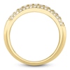 Thumbnail Image 2 of Men's Lab-Grown Diamond Five-Row Wedding Band 1-1/2 ct tw 10K Yellow Gold