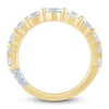 Thumbnail Image 4 of Pnina Tornai Lab-Grown Diamond Graduated Anniversary Ring 1-3/4 ct tw 14K Yellow Gold