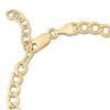 Thumbnail Image 2 of Natural Peridot Bezel-Set Solitaire Chain Bracelet 14K Yellow Gold 7.25"