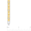 Thumbnail Image 4 of Men's Diamond Link Bracelet 1/6 ct tw Stainless Steel & Yellow Ion Plating 8.63"