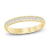 Thumbnail Image 1 of Certified Diamond Channel-Set Milgrain Anniversary Ring 1/4 ct tw 14K Yellow Gold