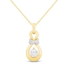 Thumbnail Image 1 of Captivate Diamond Necklace 2-1/4 ct tw 14K Two-Tone Gold 18"