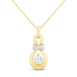 Captivate Diamond Necklace 2-1/4 ct tw 14K Two-Tone Gold 18"