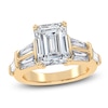 Thumbnail Image 1 of Emerald-Cut Created By Jared Studio Lab-Grown Diamond Engagement Ring 4-1/2 ct tw 14K Yellow Gold