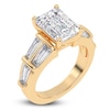 Thumbnail Image 2 of Emerald-Cut Created By Jared Studio Lab-Grown Diamond Engagement Ring 4-1/2 ct tw 14K Yellow Gold