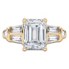 Thumbnail Image 3 of Emerald-Cut Created By Jared Studio Lab-Grown Diamond Engagement Ring 4-1/2 ct tw 14K Yellow Gold
