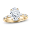 Thumbnail Image 1 of Vera Wang VOW Oval-Cut Lab-Grown Diamond Engagement Ring 3-1/5 ct tw 14K Yellow Gold