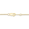 Thumbnail Image 3 of Jared Signature Lab-Grown Diamond Flower Station Necklace 1/2 ct tw 14K Yellow Gold 18"