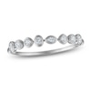Thumbnail Image 1 of Jared Signature Multi-Shape Lab-Grown Diamond Bezel-Set Bangle Bracelet 4 ct tw Sterling Silver