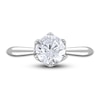 Thumbnail Image 3 of Diamond Cathedral Solitaire Engagement Ring 1-1/2 ct tw Round 14K White Gold (I2/I)